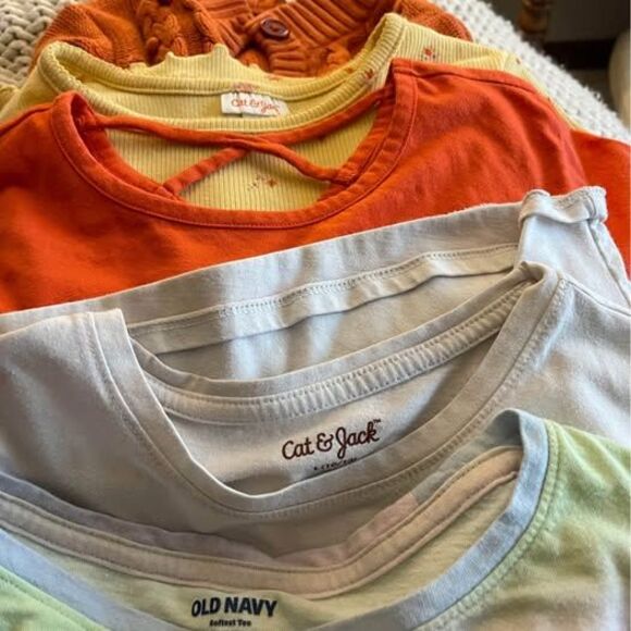 Bundle of Girls Tops-10 Pieces Shirts and Sweaters - Picture 6 of 6